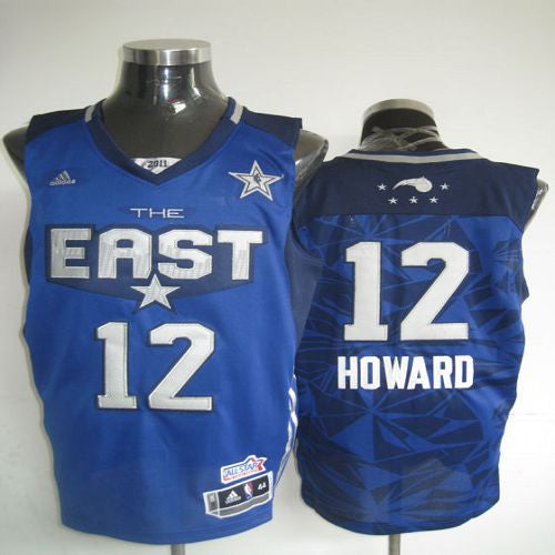 2011 All Star Magic #12 Dwight Howard Blue Stitched Basketball Jersey