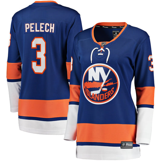 Adam Pelech New York Islanders Branded Women's Home Breakaway Player Hockey Jersey - Royal