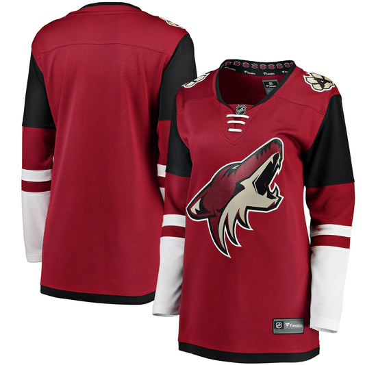 Arizona Coyotes Branded Women's Breakaway Home Hockey Jersey - Red