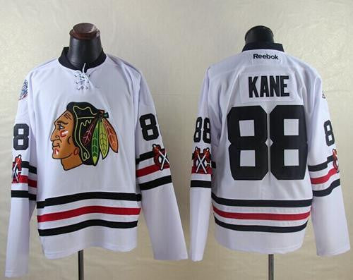 Blackhawks #88 Patrick Kane White 2015 Winter Classic Stitched Hockey Jersey