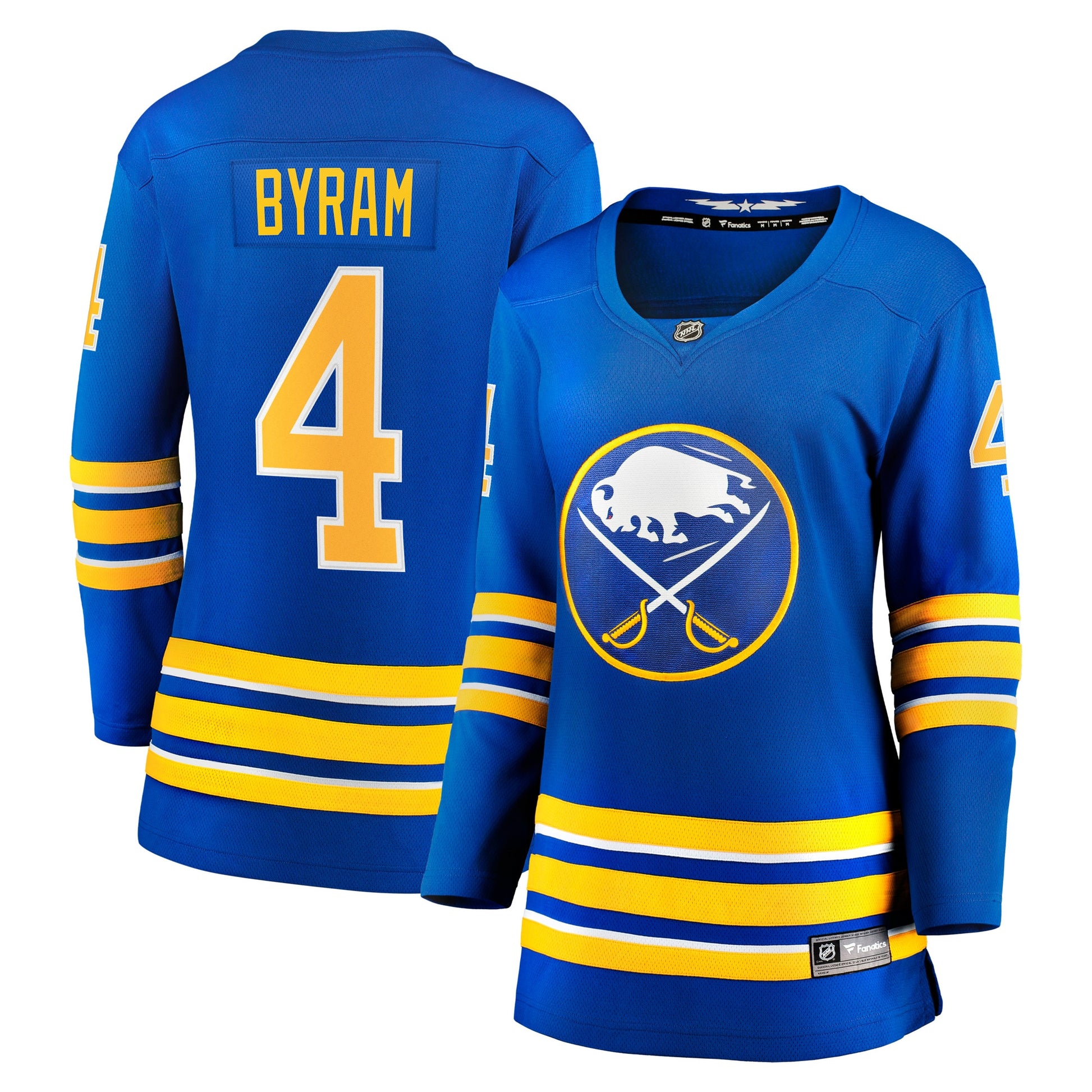 Bowen Byram Buffalo Sabres Branded Women's Home Breakaway Player Hockey Jersey - Royal