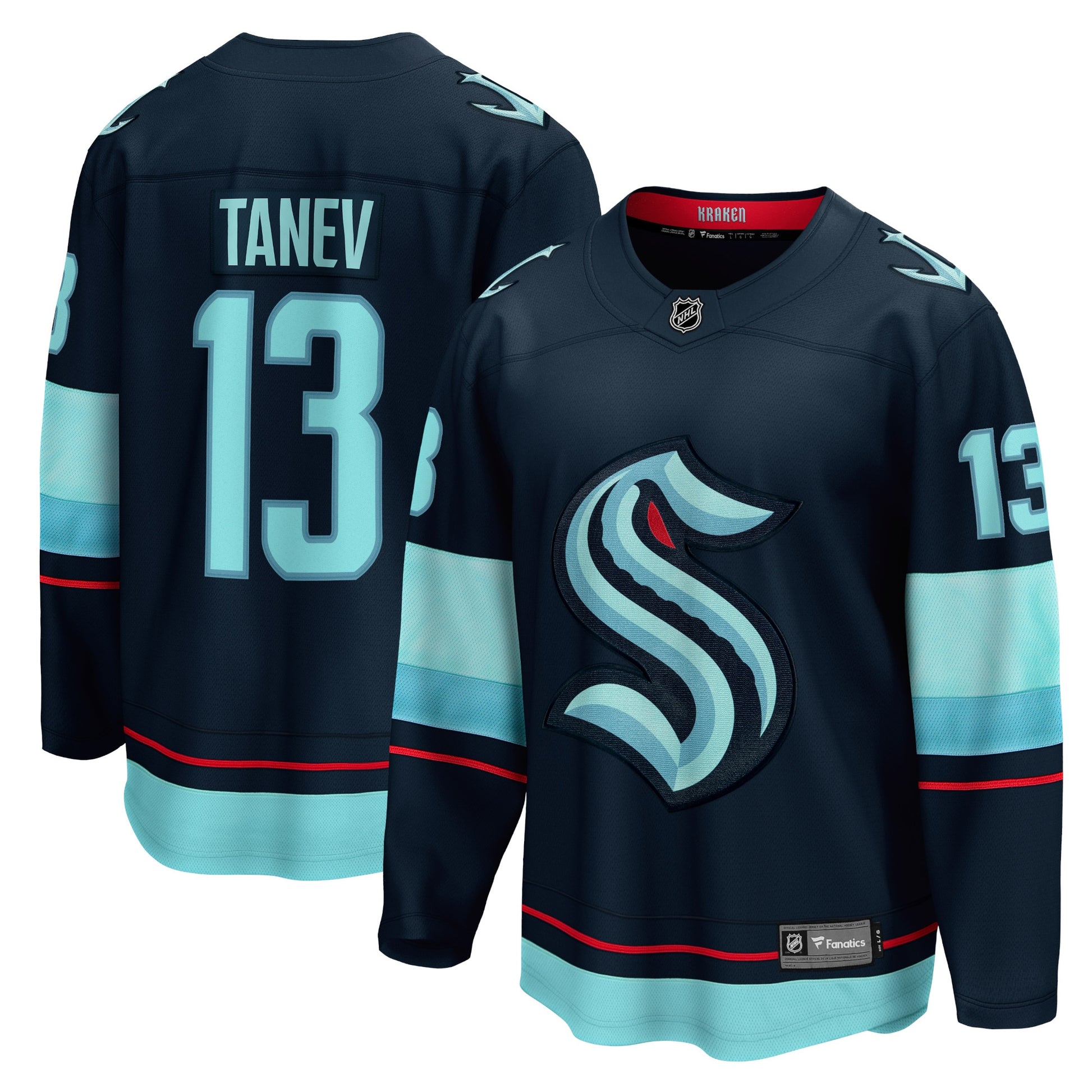 Brandon Tanev Branded Home Breakaway Player Hockey Jersey - Navy