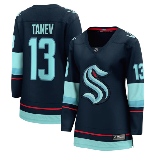 Brandon Tanev Branded Women's Home Breakaway Player Hockey Jersey - Navy