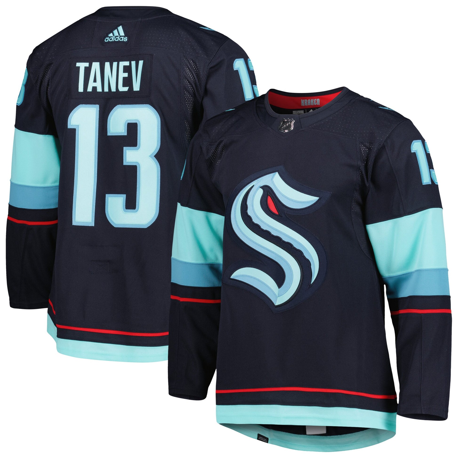 Brandon Tanev Home Primegreen Player Hockey Jersey - Deep Sea Blue