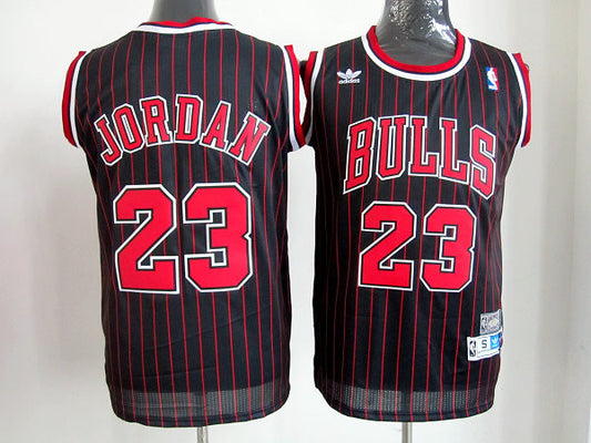 Bulls 23 Jordan Black red Basketball Jerseys