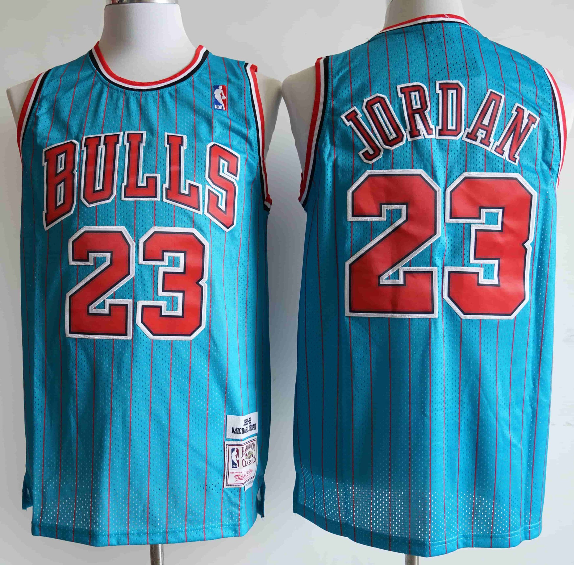 Bulls 23 Michael 1995-96 Hardwood Classics Swingman Basketball Jersey