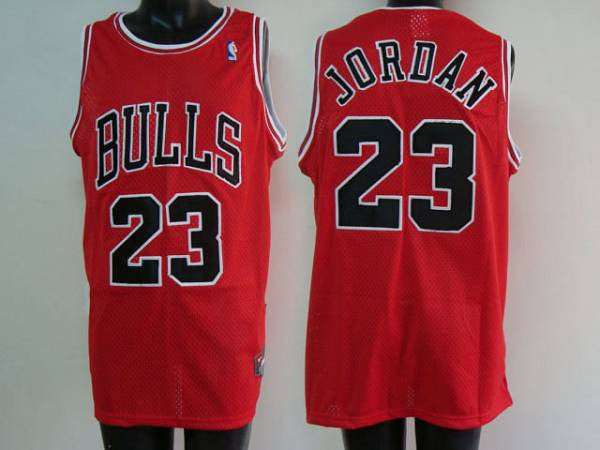 Bulls #23 Michael Jordan Stitched Red Basketball Jersey