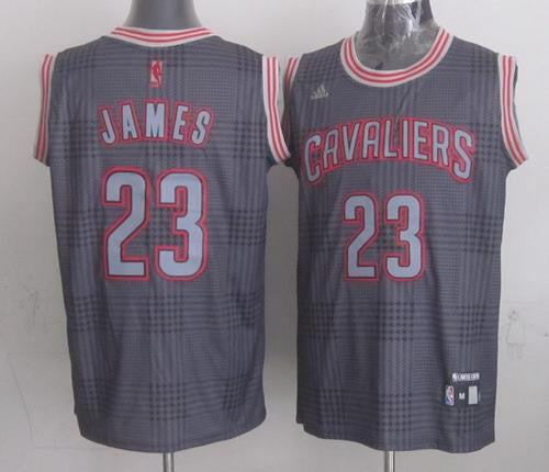 Cavaliers #23 LeBron James Black Rhythm Fashion Stitched Basketball Jersey