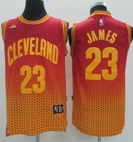 Cavaliers #23 LeBron James Red Resonate Fashion Stitched Basketball Jersey