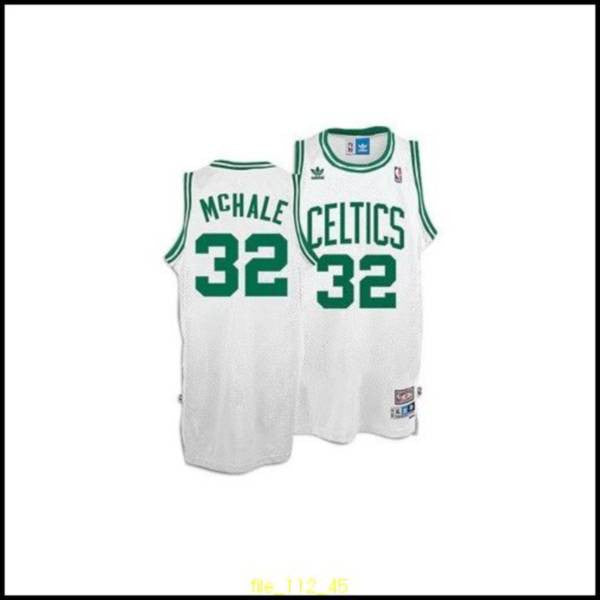 Celtics #32 Kevin Mchale Stitched White Throwback Basketball Jersey