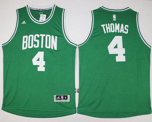 Celtics #4 Isaiah Thomas Green Stitched Basketball Jersey