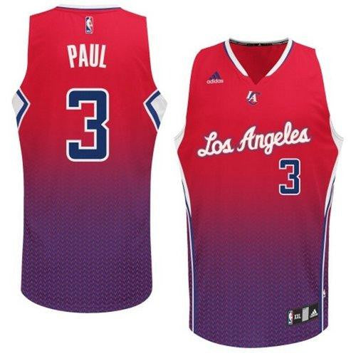 Clippers #3 Chris Paul Red Resonate Fashion Swingman Stitched Basketball Jersey