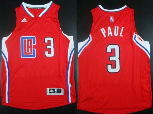 Clippers #3 Chris Paul Red Revolution 30 Stitched Basketball Jersey