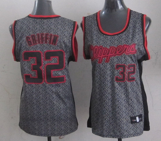 Clippers 32 Griffin Snow Women Basketball Jersey