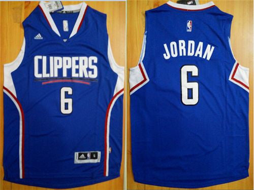 Clippers #6 DeAndre Alternate Stitched Basketball Jersey