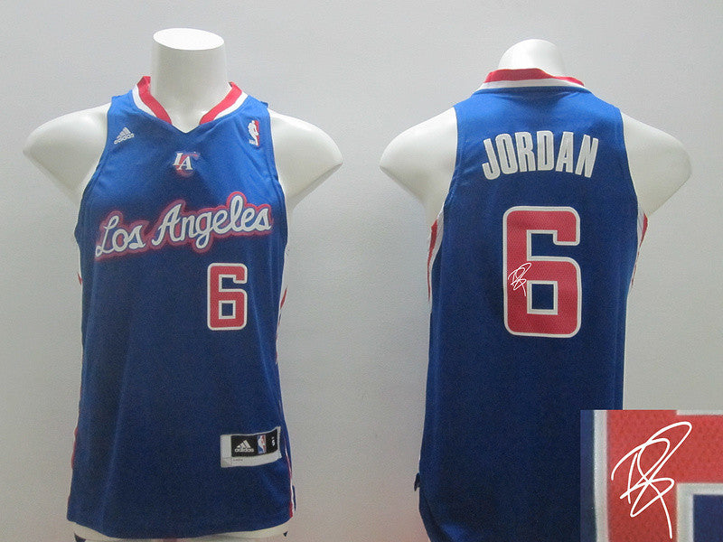 Clippers 6 New Revolution 30 Signature Edition Basketball Jerseys