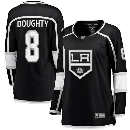 Drew Doughty Los Angeles Kings Branded Women's Home Breakaway Player Hockey Jersey - Black