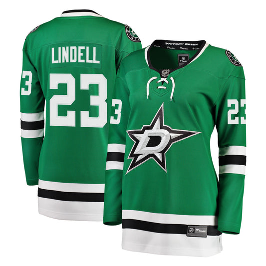 Esa Lindell Dallas Stars Branded Women's Breakaway Player Hockey Jersey - Kelly Green