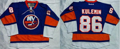 Islanders #86 Nikolay Kulemin Baby Blue Home Stitched Hockey Jersey