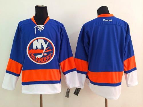 Islanders Blank Baby Blue Stitched Hockey Jersey