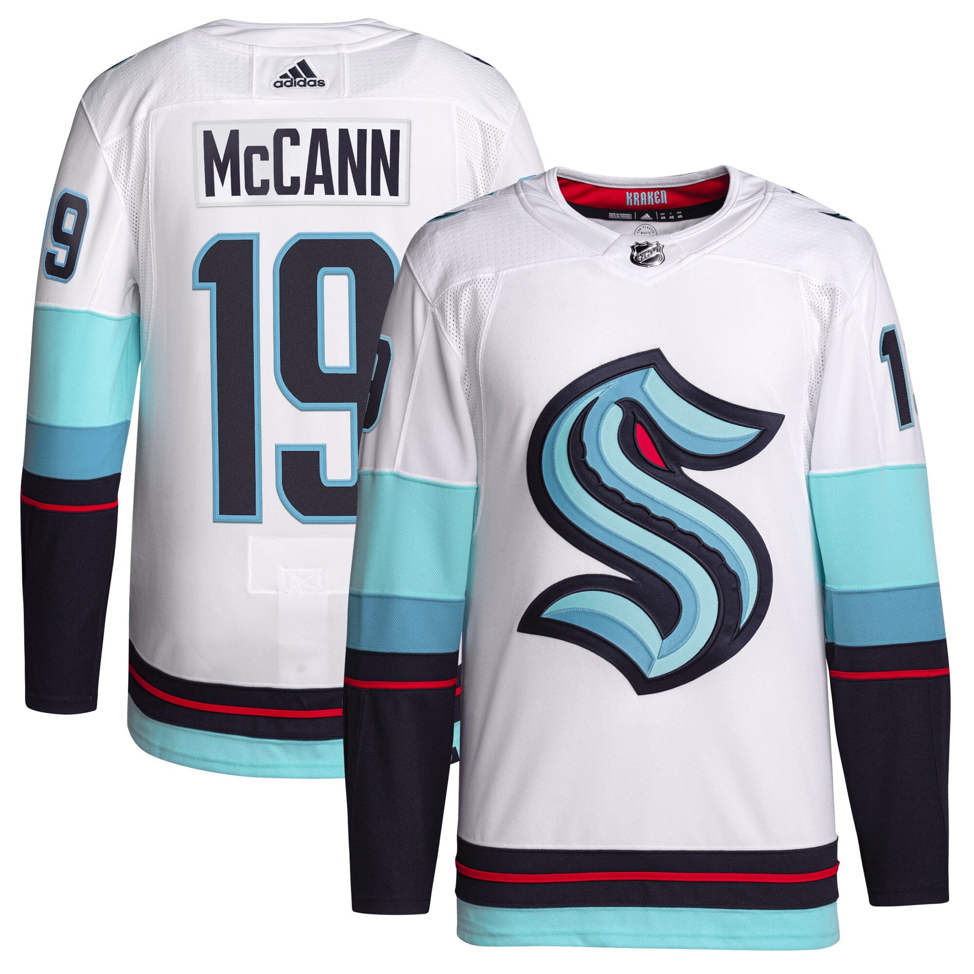 Jared Mccann Away Primegreen Player Hockey Jersey - White