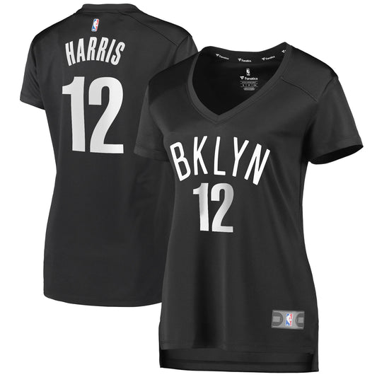 Joe Harris Brooklyn Nets Branded Women's Fast Break Player Basketball Jersey - Statement Edition - Black