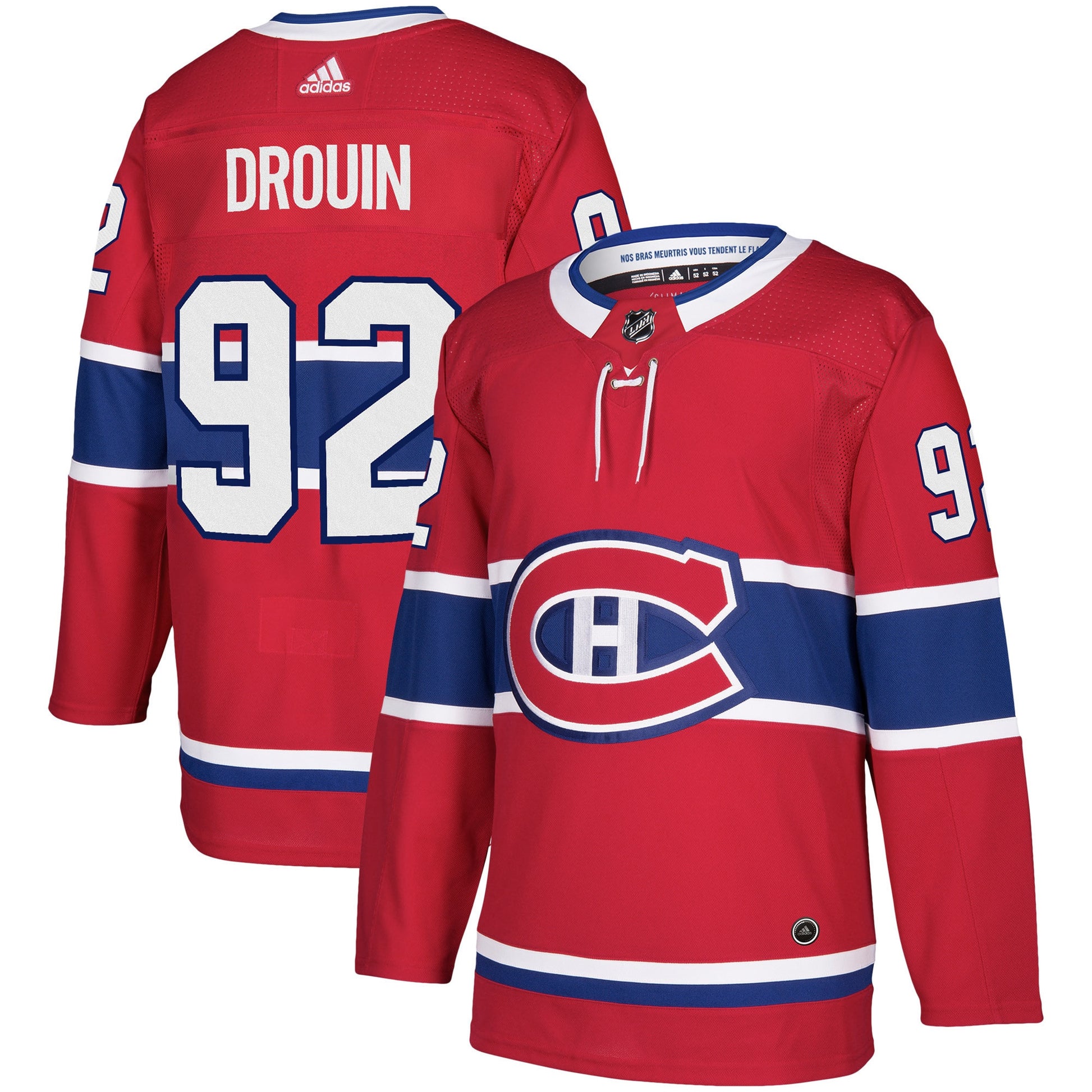 Jonathan Drouin Montreal Canadiens Player Hockey Jersey - Red