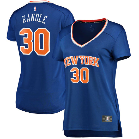 Julius Randle New York Knicks Branded Women's Fast Break Player Basketball Jersey - Blue - Icon Edition