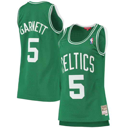 Kevin Garnett Boston Celtics Women's 2007/08 Hardwood Classics Swingman Basketball Jersey - Kelly Green