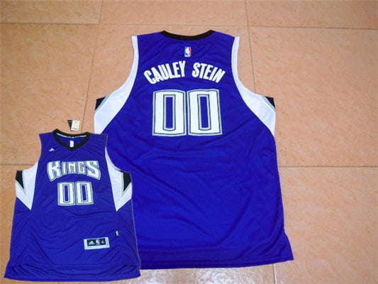 Kings 00 Cauley Stein Purple Swingman Basketball Jersey