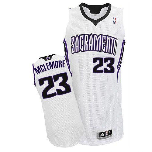 Kings #23 Ben McLemore White Revolution 30 Stitched Basketball Jersey