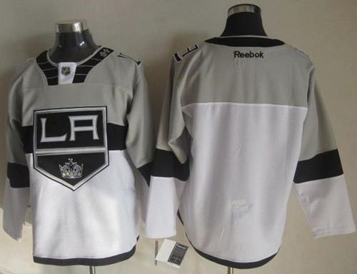 Kings Blank White/Grey 2015 Stadium Series Stitched Hockey Jersey