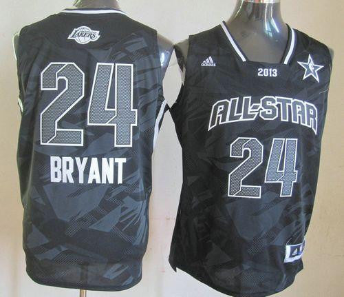 Lakers #24 Kobe Bryant Black 2013 All Star Fashion Stitched Basketball Jersey