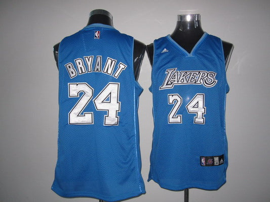 Lakers #24 Kobe Bryant Blue Swingman Stitched Basketball Jersey