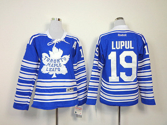 Maple Leafs 19 Lupul Blue Women Classic Hockey Jersey