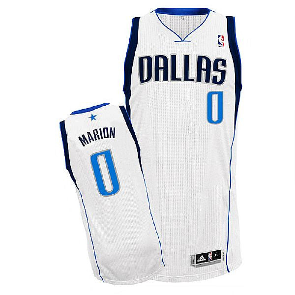 Mavericks #0 Shawn Marion Revolution 30 Whtie Stitched Basketball Jersey