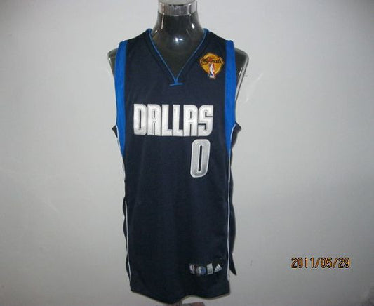 Mavericks 2011 Finals Patch #0 Shawn Marion Blue Stitched Basketball Jersey