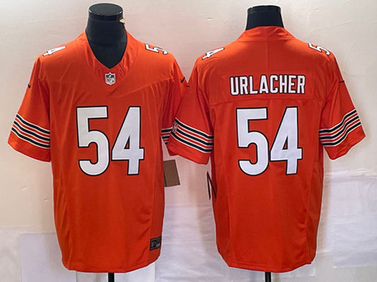 Men's Chicago Bears #54 Brian Urlacher Orange 2023 F.U.S.E. Untouchable Limited Football Stitched Jersey