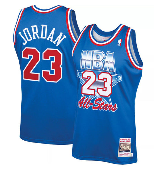 Men's Chicago Bulls #23 Michael 1993 All-Star Throwback Swingman Stitched Basketball Jersey