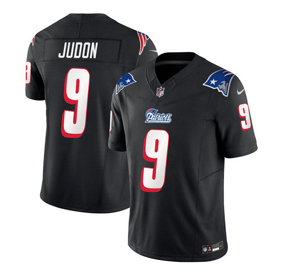 Men's New England Patriots #9 Matthew Judon Black 2023 F.U.S.E. Limited Football Stitched Jersey