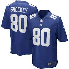 Men's New York Giants #80 Jeremy Shockey Untouchable Limited Stitched Jersey