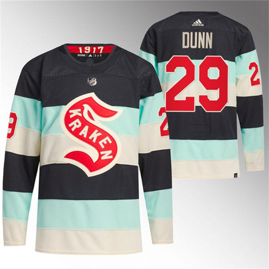 Men's #29 Vince Dunn Deep Sea Blue 2024 Winter Classic Primegreen Stitched Hockey Jersey