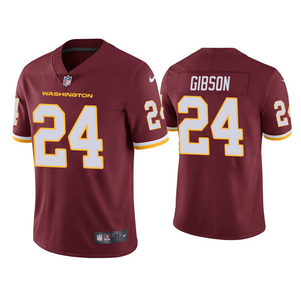 Men's Washington Football Team Red #24 Antonio Gibson Red Vapor Untouchable Limited Stitched Jersey