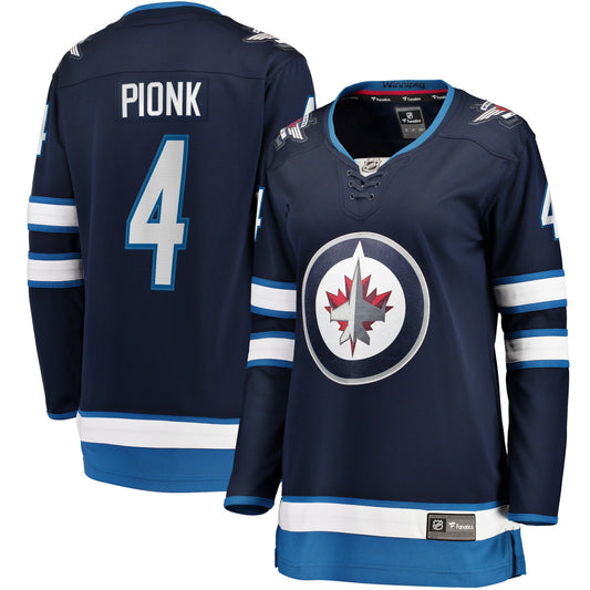 Neal Pionk Winnipeg Jets Branded Women's Home Breakaway Player Hockey Jersey - Navy