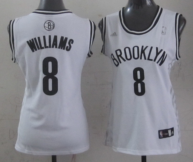 Nets 8 Williams White Women New Revolution 30 Basketball Jersey