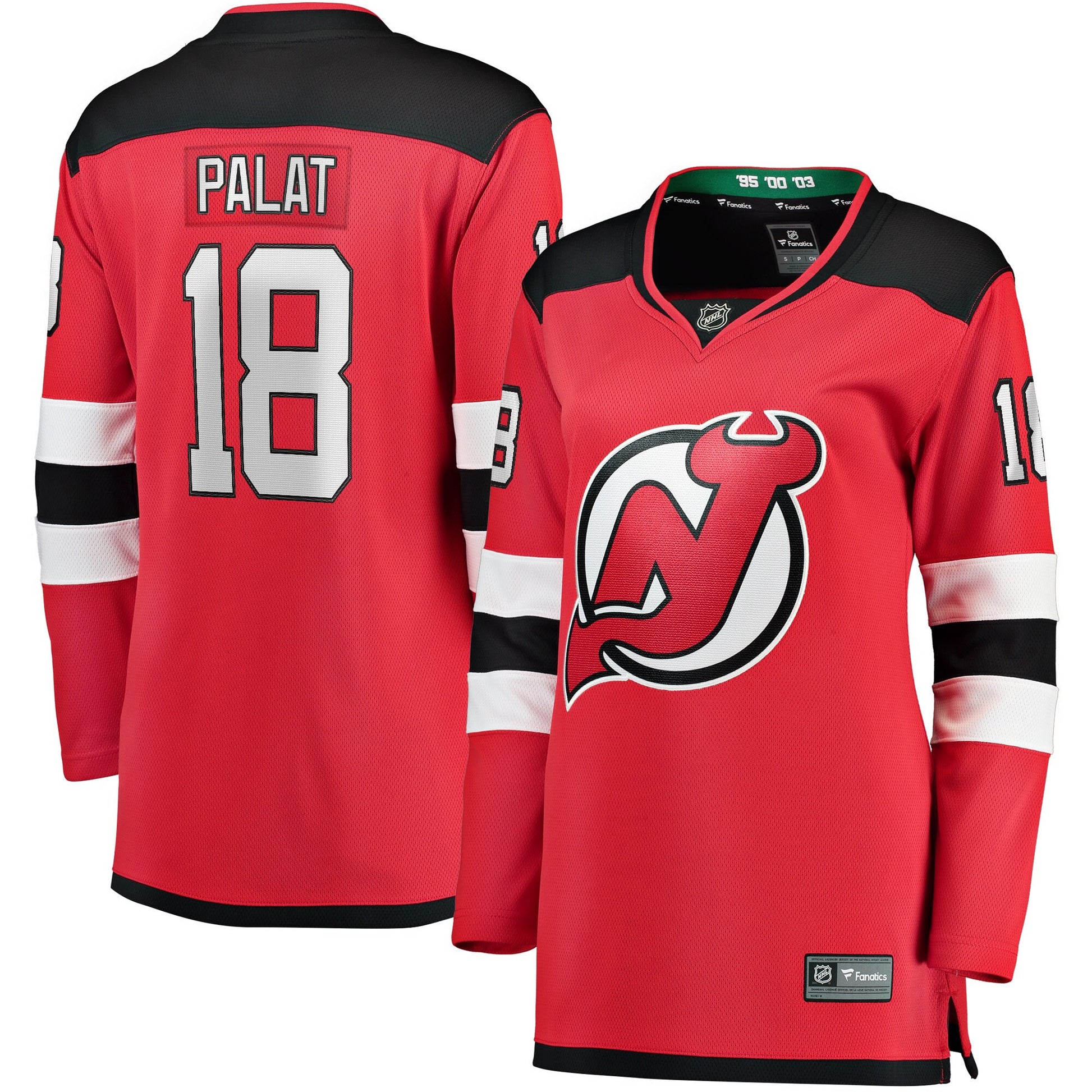 Ondrej Palat New Hockey Jersey Devils Branded Women's Home Breakaway Player Hockey Jersey - Red