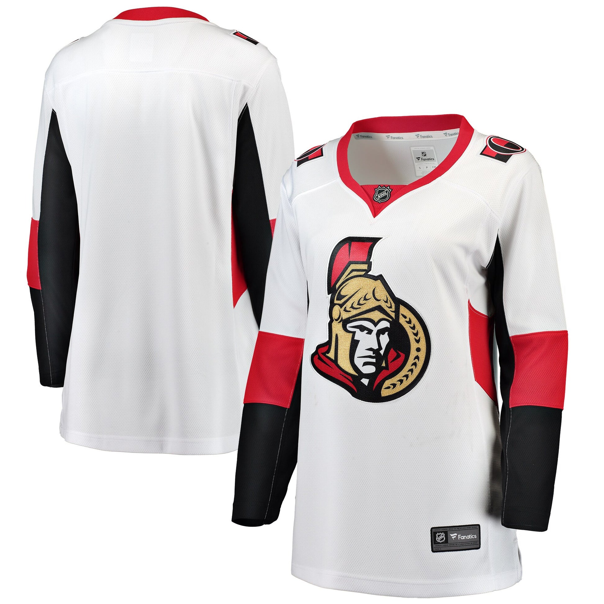 Ottawa Senators Branded Women's Away Breakaway Hockey Jersey - White