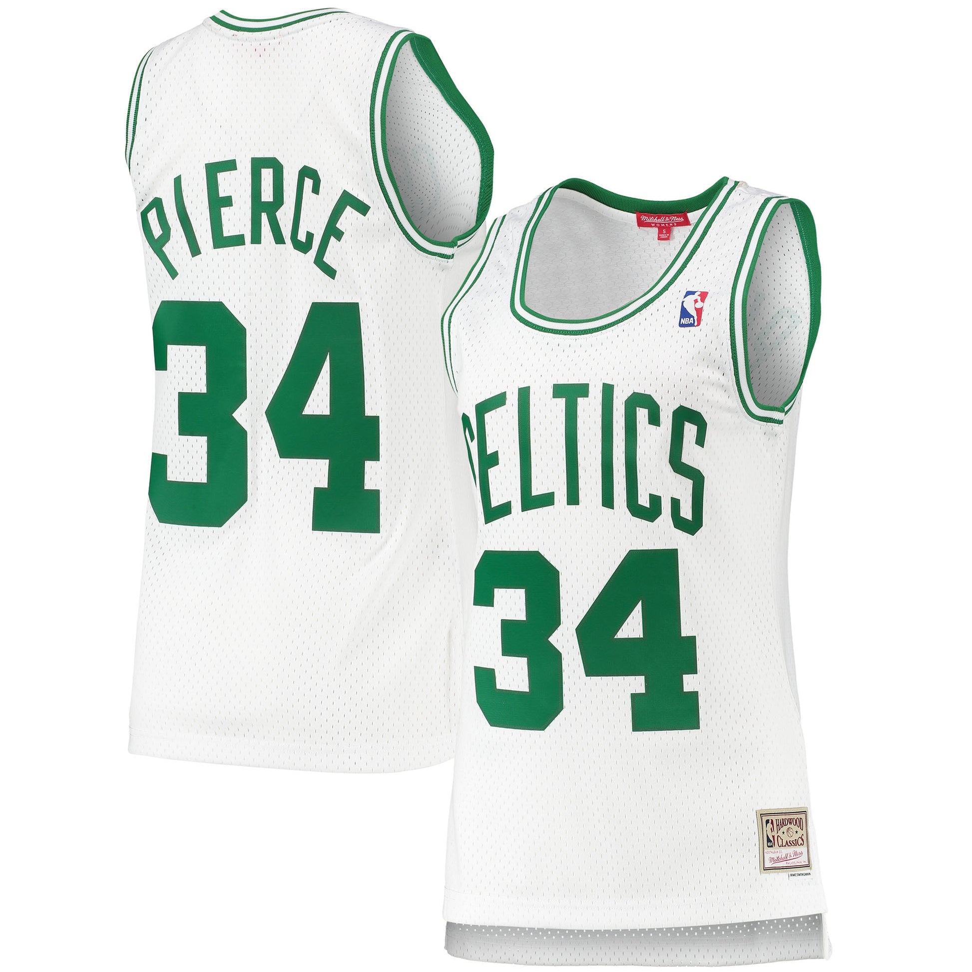 Paul Pierce Boston Celtics Women's 2007/08 Hardwood Classics Swingman Basketball Jersey - White