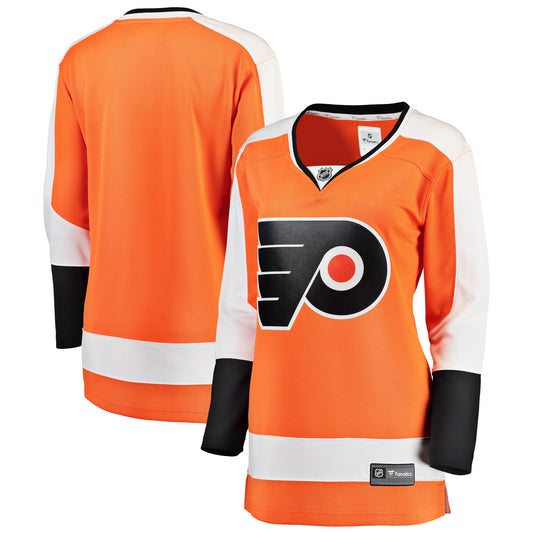 Philadelphia Flyers Branded Women's Breakaway Home Hockey Jersey - Orange