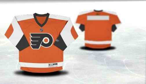 Philadelphia Flyers Youth Customized Orange Hockey Jersey